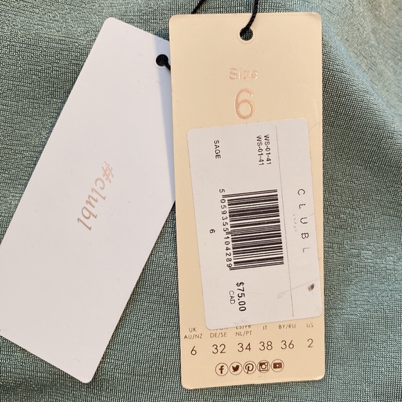 CLUB L LONDON
Glam Casual Ruched Side Detail Mini Dress - Picture 5 of 7